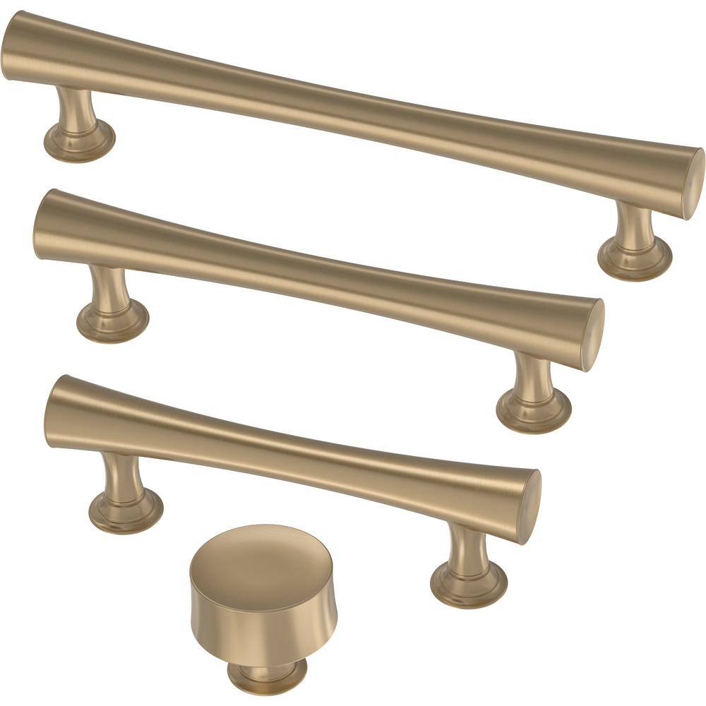 Liberty Drum 3 in. (76 mm) Center-to-Center Champagne Bronze Drawer Pull (25-Pack)