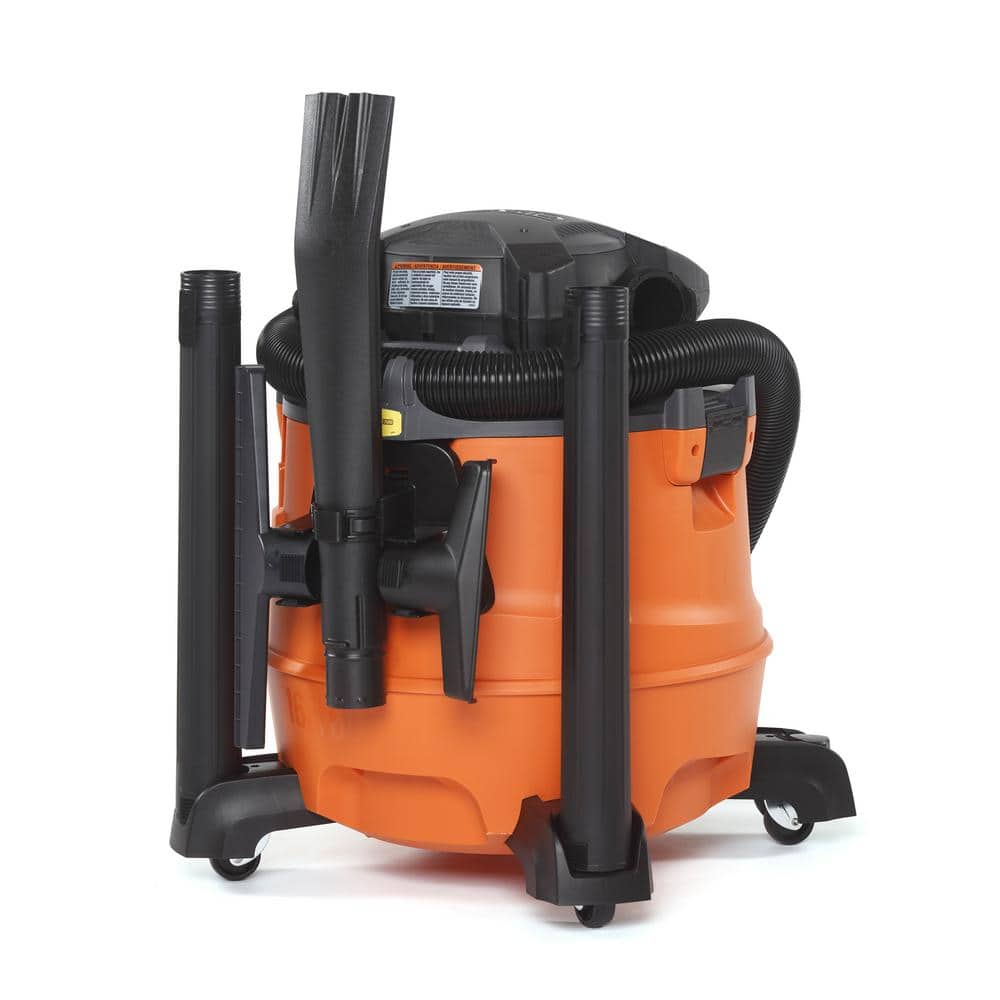 Ridgid 16 Gal. 6.5-Peak HP NXT Wet/Dry Shop Vacuum With Detachable Blower. Filter. Dust Bags. Hose And Accessories