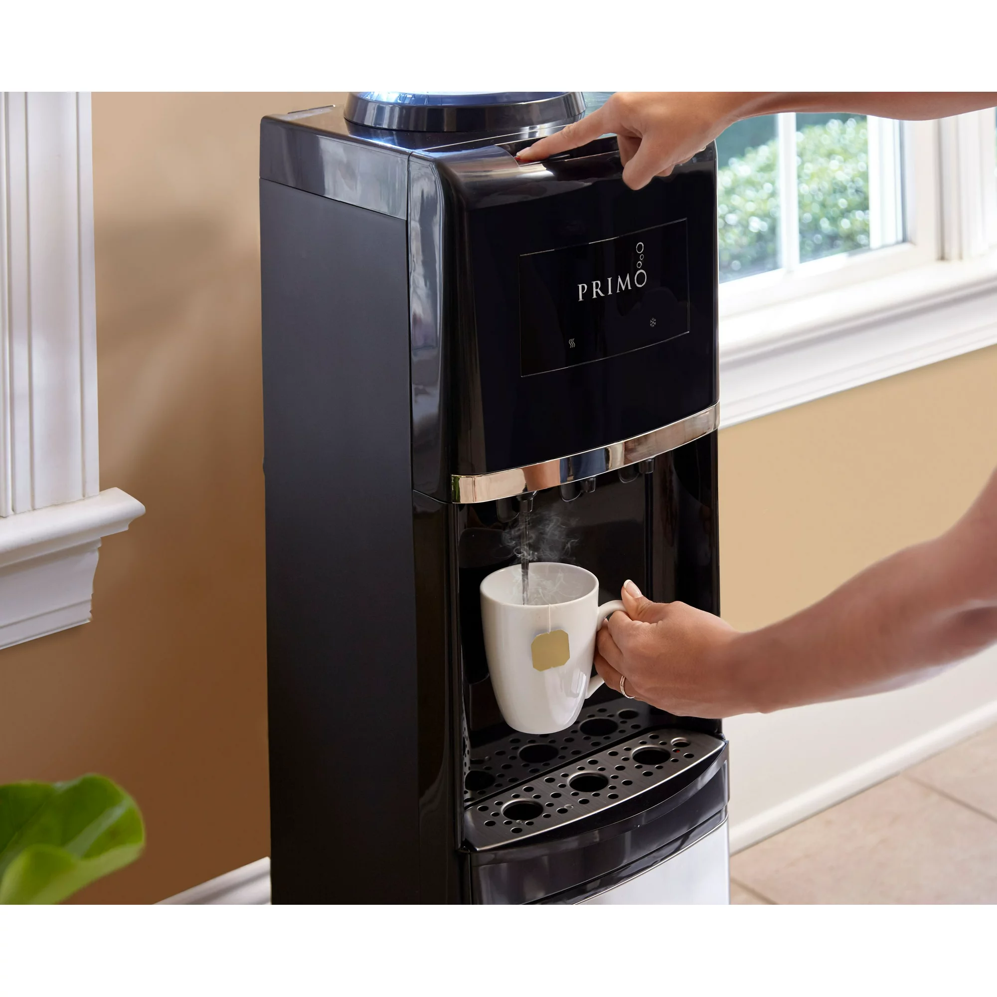 Primo 900127 Water Dispenser Top Loading. Hot/Cold/Room Temperature. Stainless