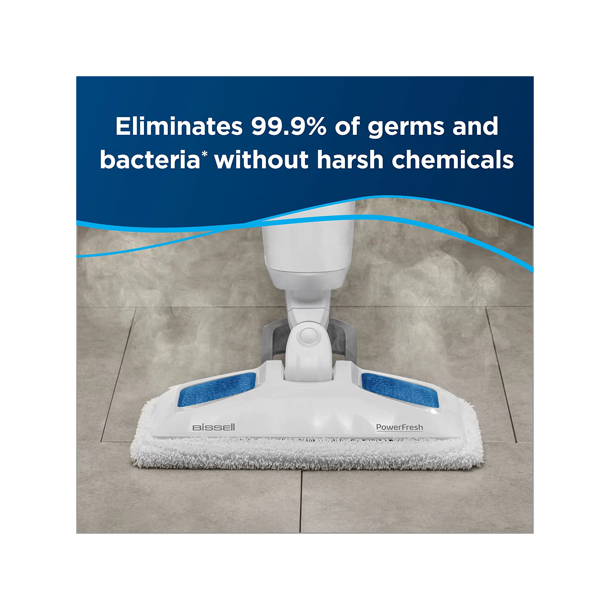 Bissell PowerFresh Scrubbing And Sanitizing Steam Mop. 19405