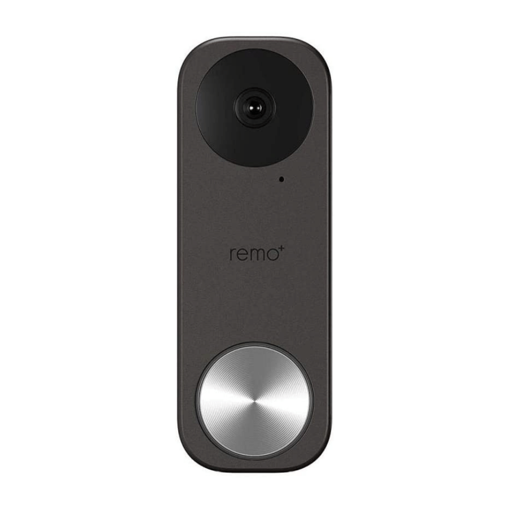 Remo+ RemoBell S Smart Wi-Fi Video Doorbell Camera with HD Video. 2-Way Talk
