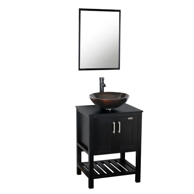 Eclife 24” Free-standing Single Bathroom Vanity