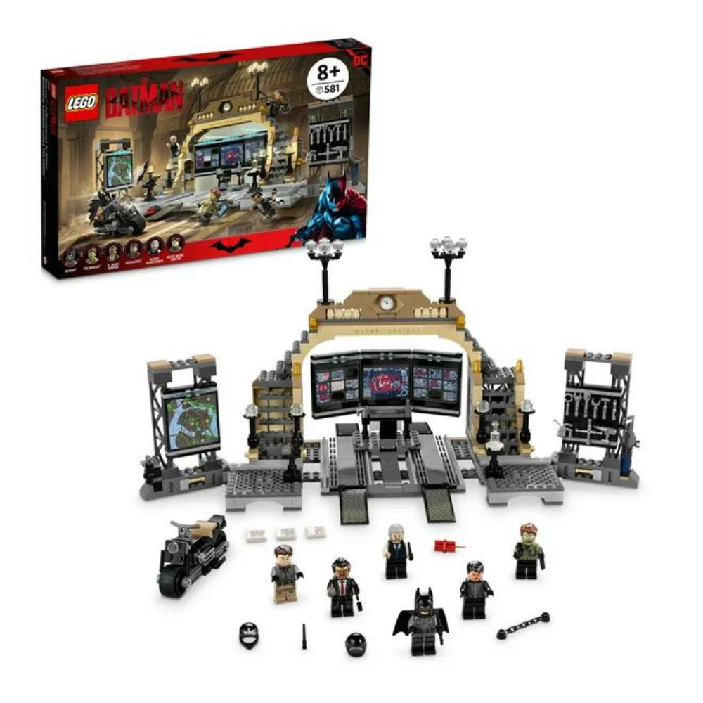 Lego DC The Batman Batcave The Riddler Face-off 76183 Building Set (581 Pieces)