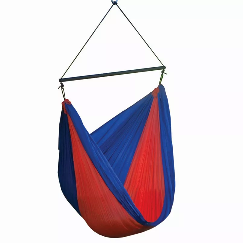 Algoma GO2 Traveler Portable Camping Chair. Blue Orange