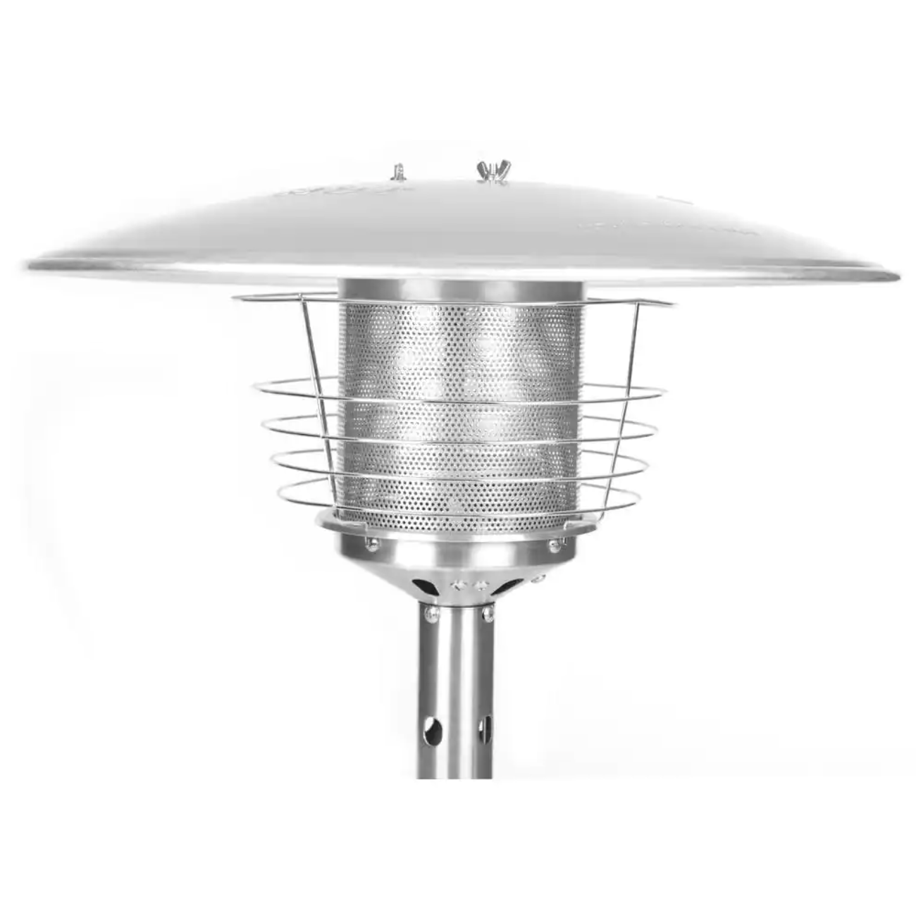 Fire Sense 10.000 BTU Stainless Steel Tabletop Propane Gas Patio Heater