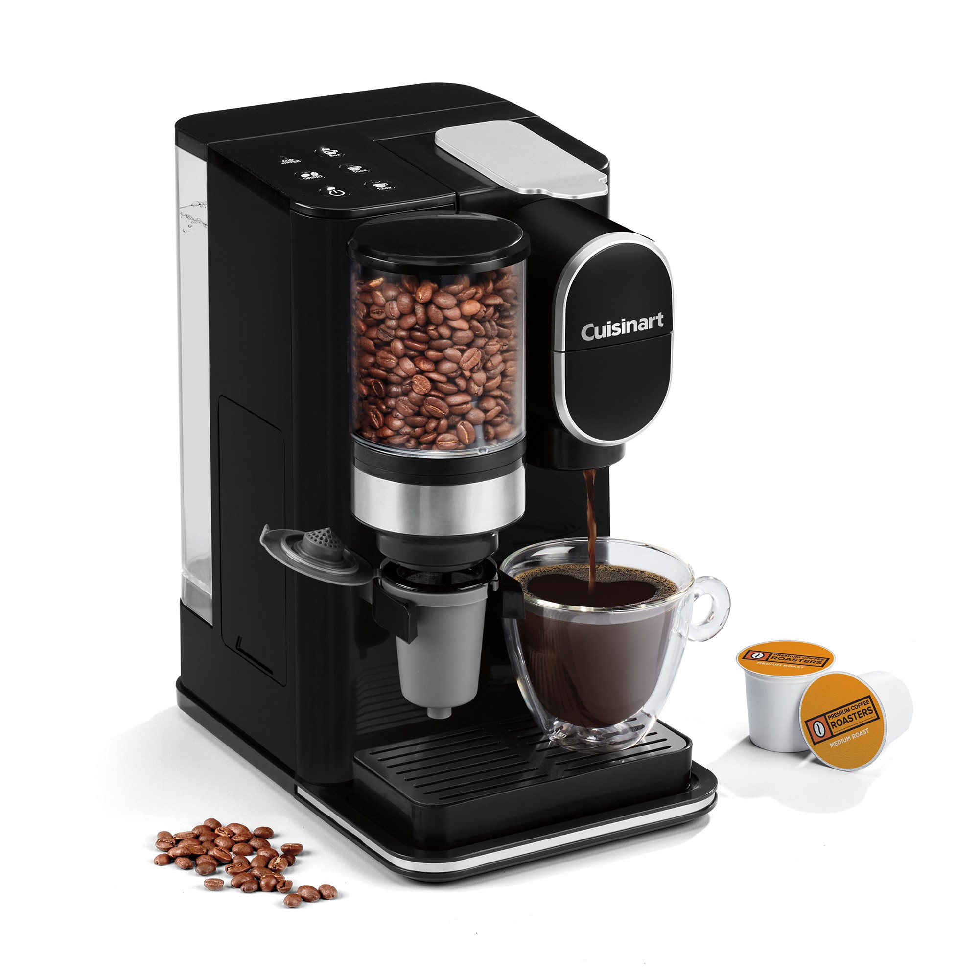 Grind-N-Brew Single Serve System. Black