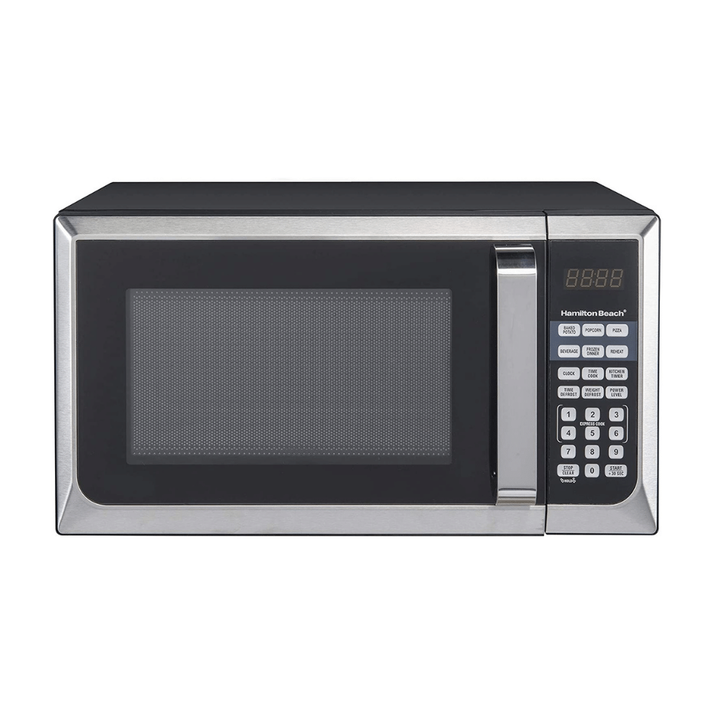 Hamilton Beach 0.9 Cu. Ft. Stainless Steel Countertop Microwave Oven