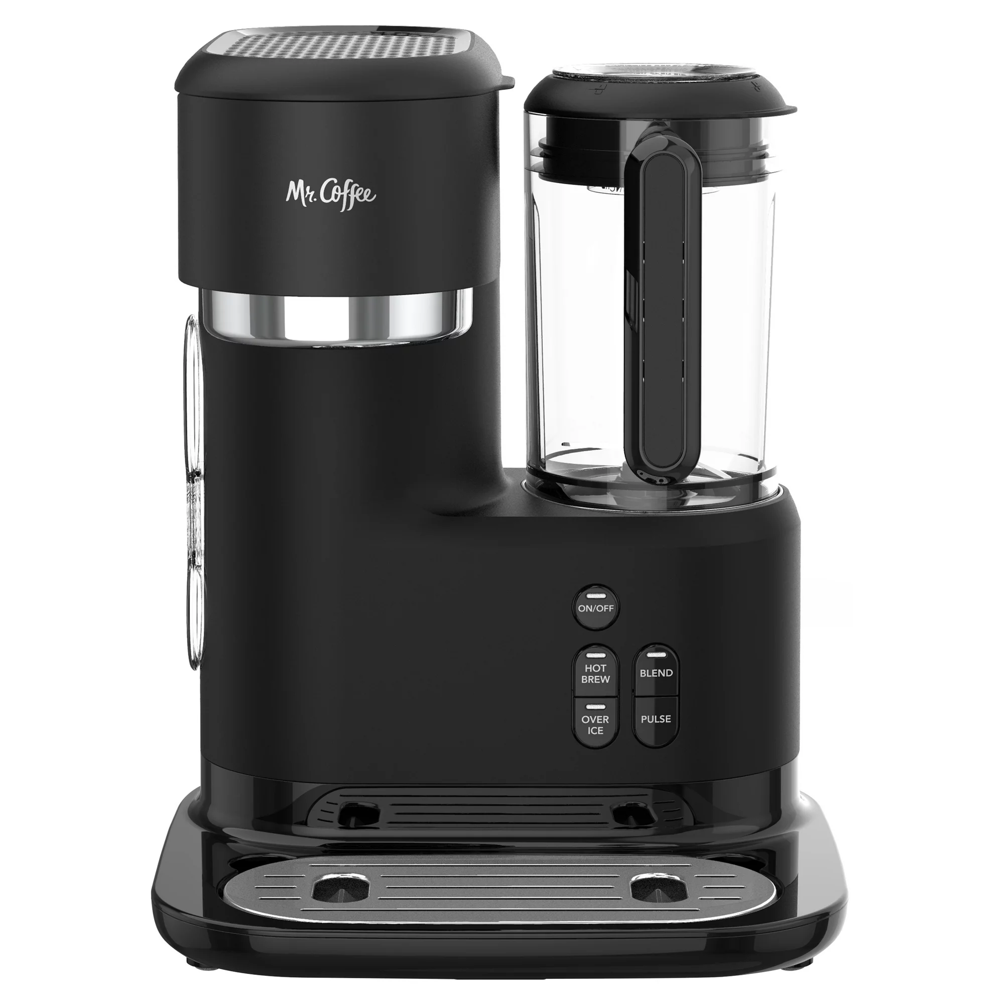 Mr. Coffee Single Serve Frappe and Iced Coffee Maker with Blender in Black