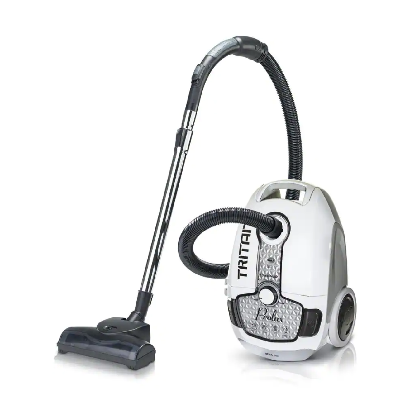 Prolux Tritan Canister Vacuum HEPA Sealed Hard Floor Vacuum With Powerful 12 Amp Motor