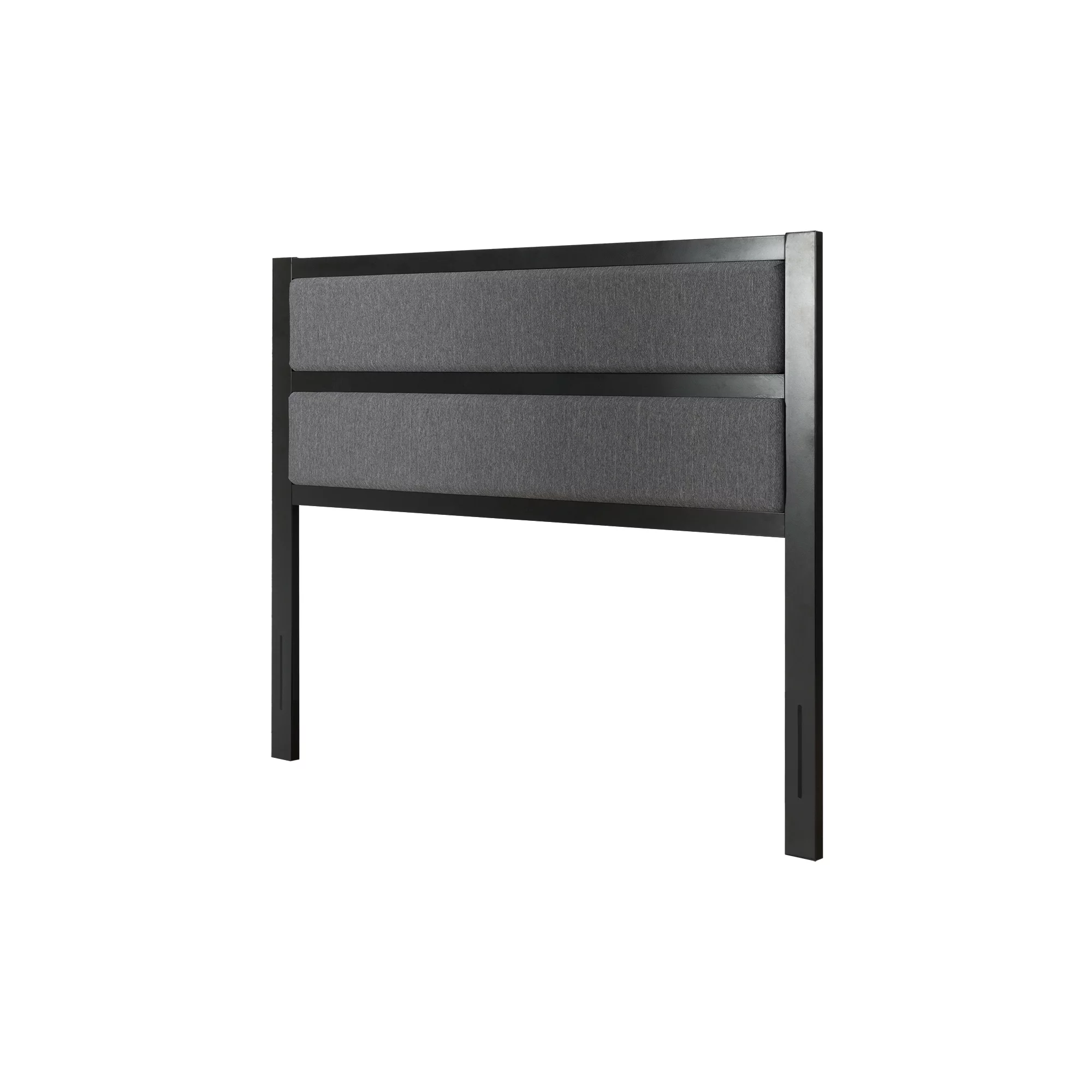 Mainstays Upholstered Metal Headboard. Queen