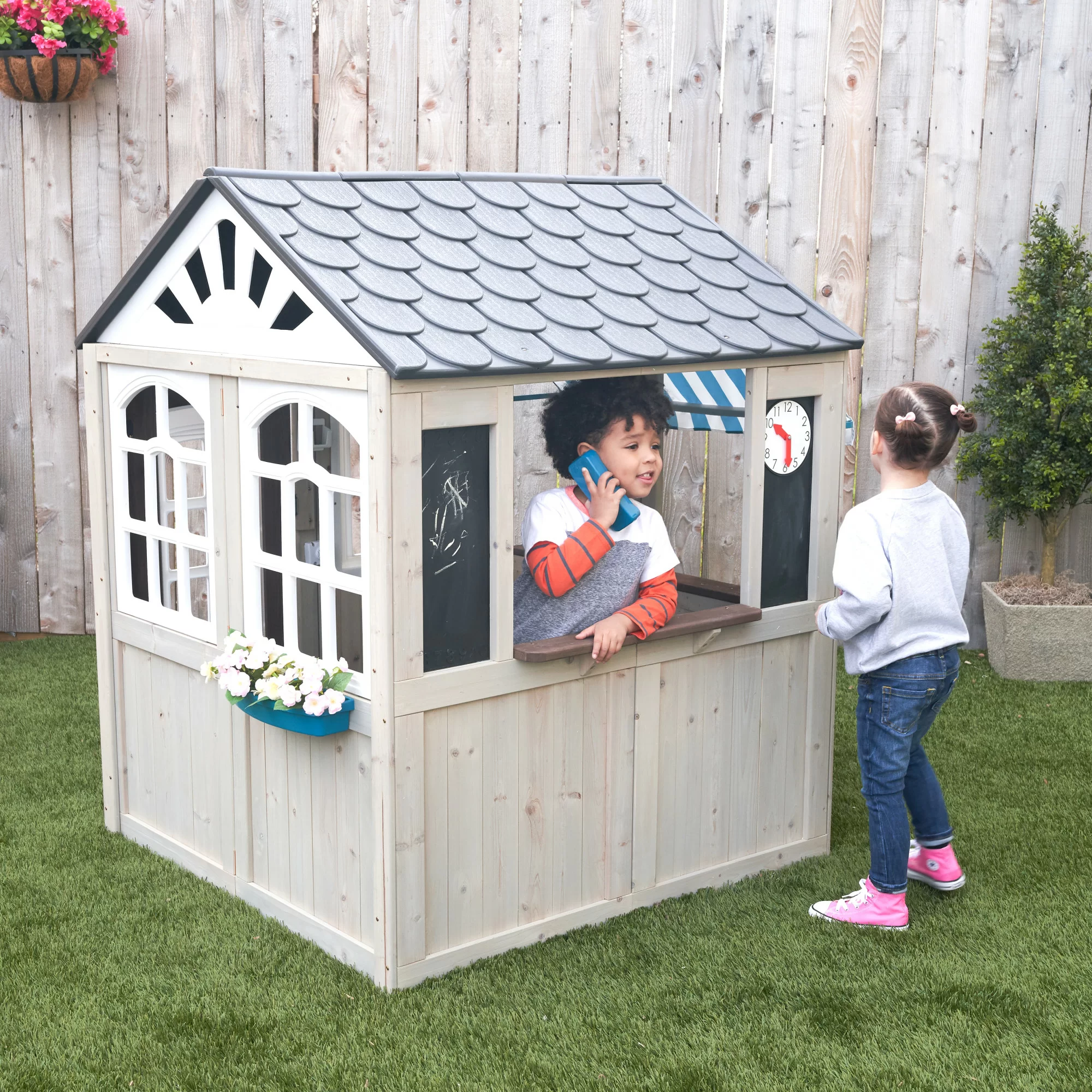 Hillcrest Wooden Outdoor Playhouse