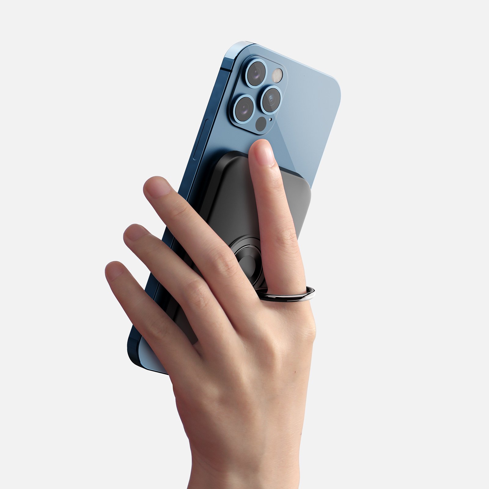 iWALK Magnetic Wireless Charger Power Bank 6000mAh. Compatible with New iphone 14/14 Plus. iphone 14 Series. Black