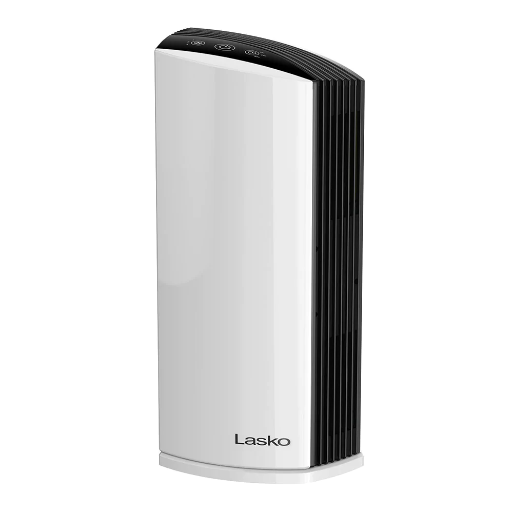 Lasko Portable Home Office 3 Speed Air Purifier Tower Machine With HEPA Filter