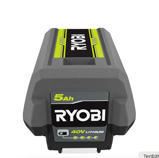 Ryobi OP4050A 40V Lithium-Ion 5.0 Ah Battery