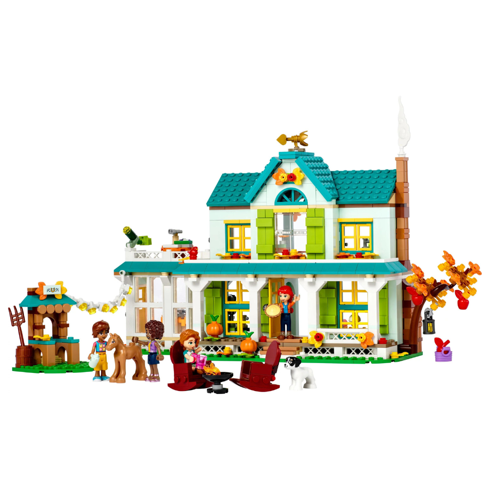Lego Friends Autumn's House 41730 Building Toy Set (853 Pieces)
