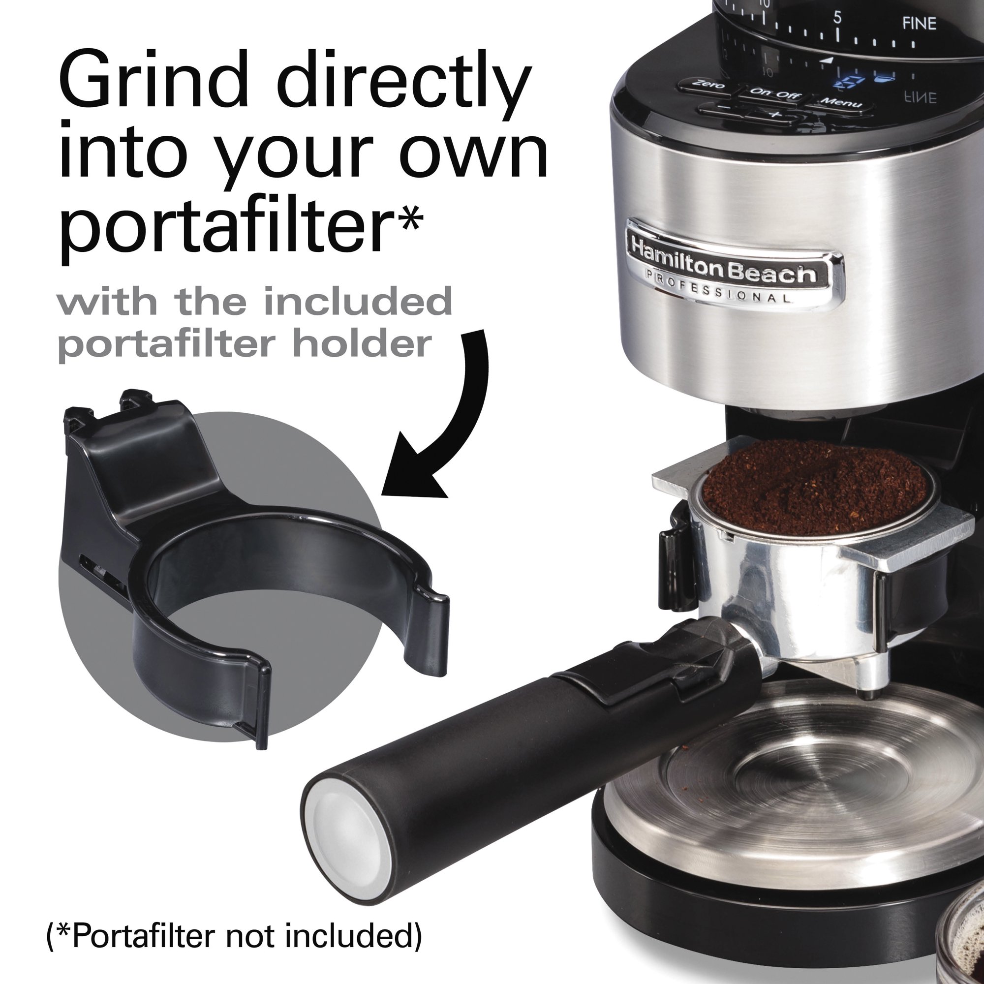 Hamilton Beach 80405 Electric Burr Coffee Grinder