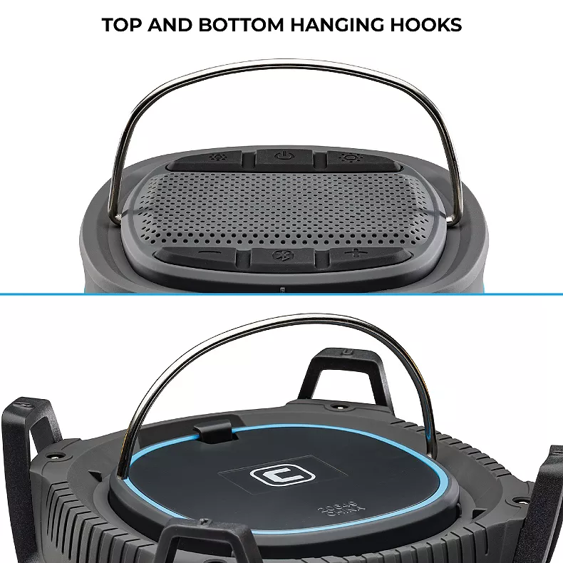 Core 1250L Rechargeable Bluetooth Speaker Lantern with USB Output