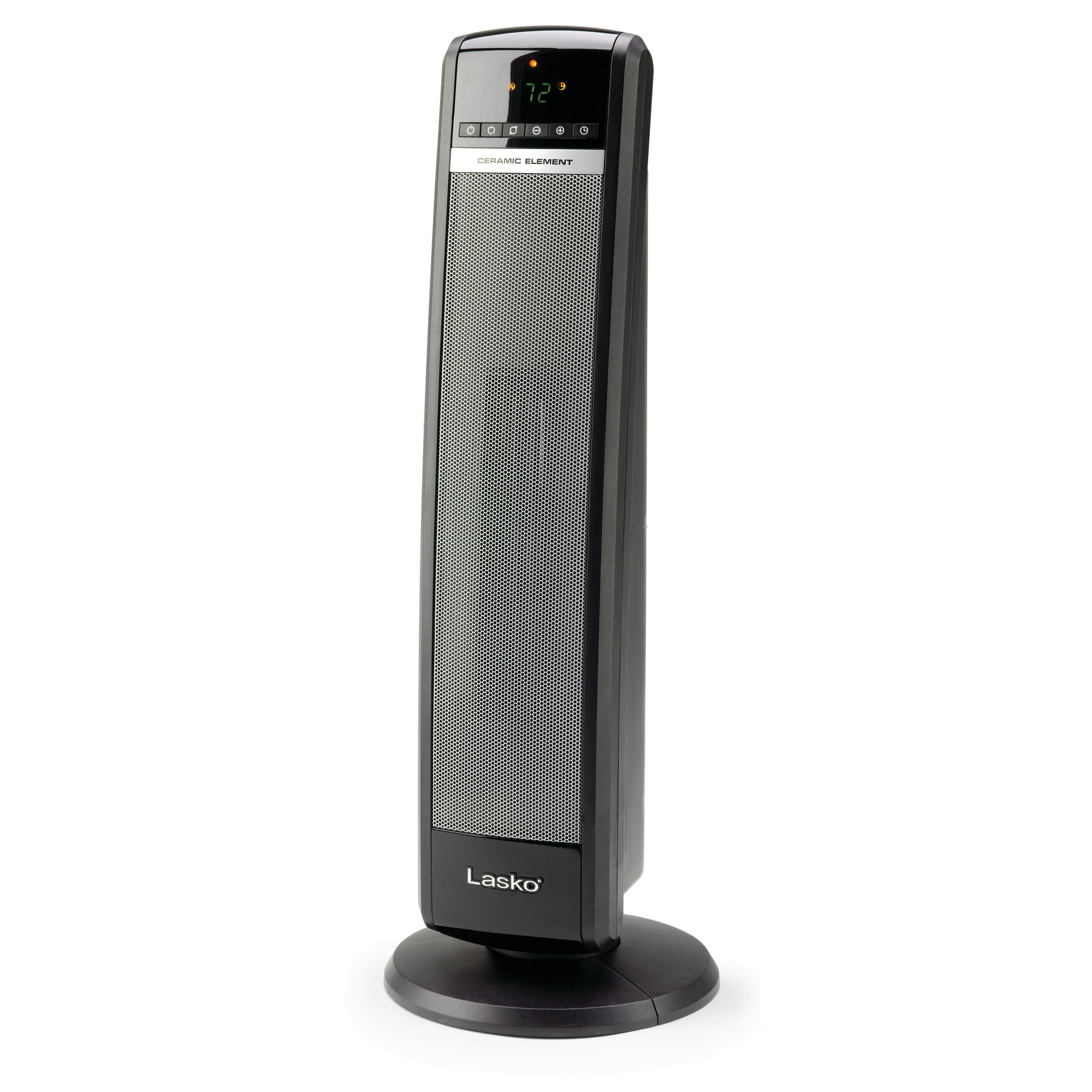 Lasko CT30750 1500W Electric Ceramic Tower Space Heater with Remote Control. Black