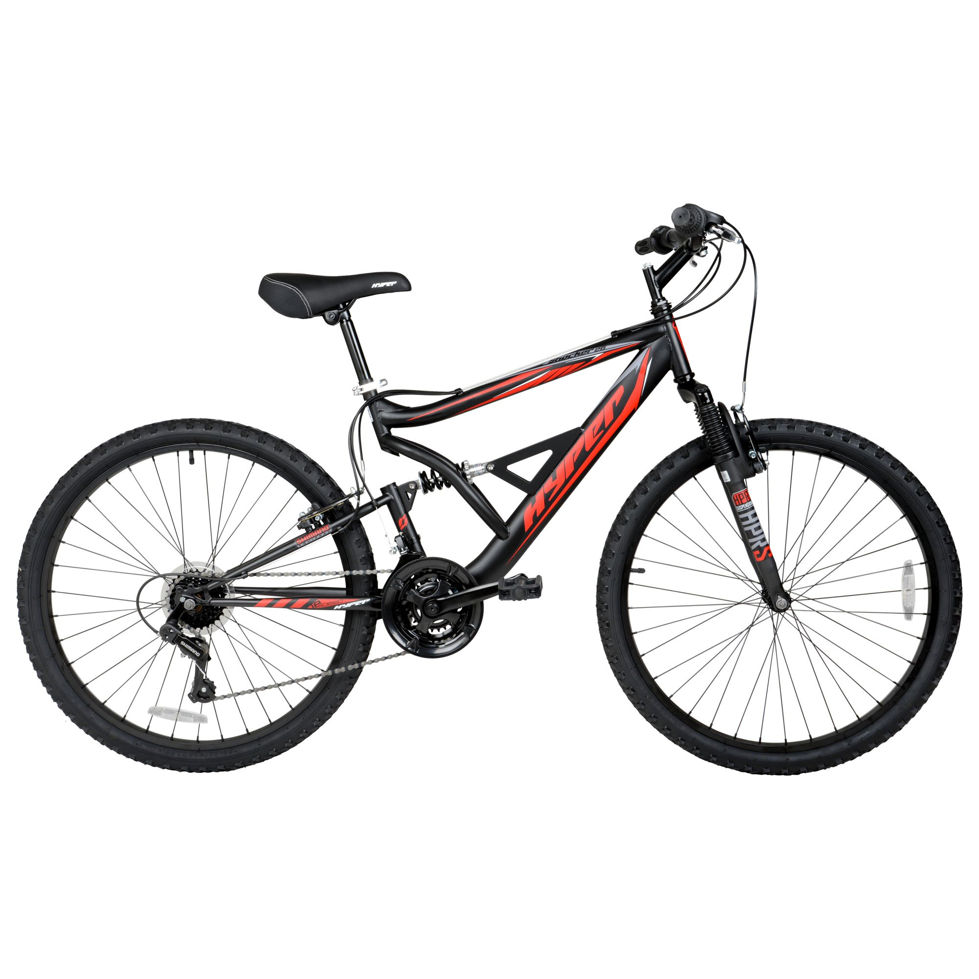 Hyper Bicycle Men-s 26 In. Shocker Mountain Bike. Black
