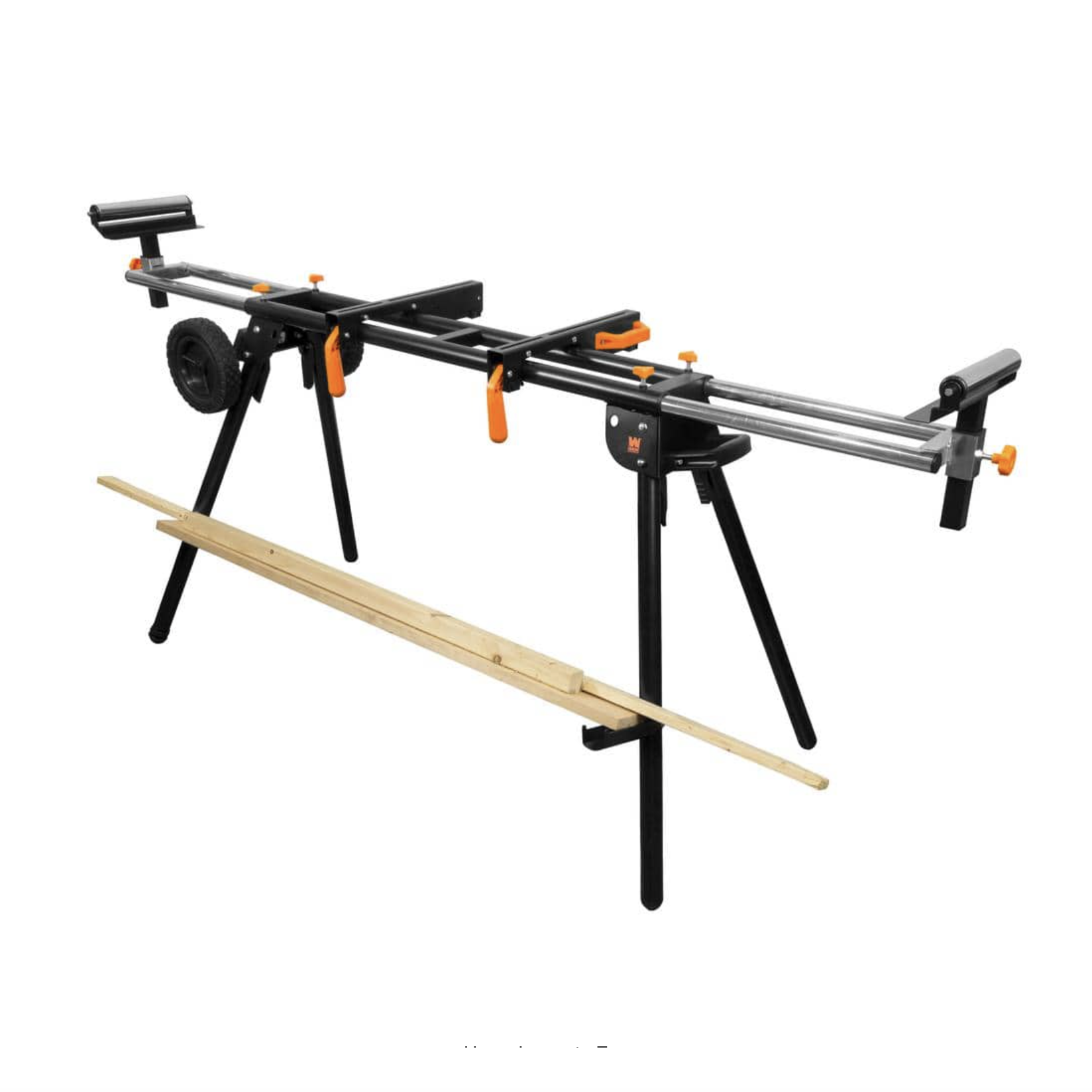 Wen Collapsible Rolling Miter Saw Stand with 3 Onboard Outlets