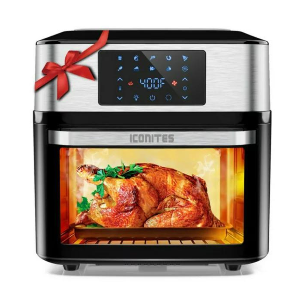 Iconites 10-in-1 Air Fryer Oven. 20 Quart Airfryer Toaster Oven . 1800W Toaster Oven Air Fryer Combo