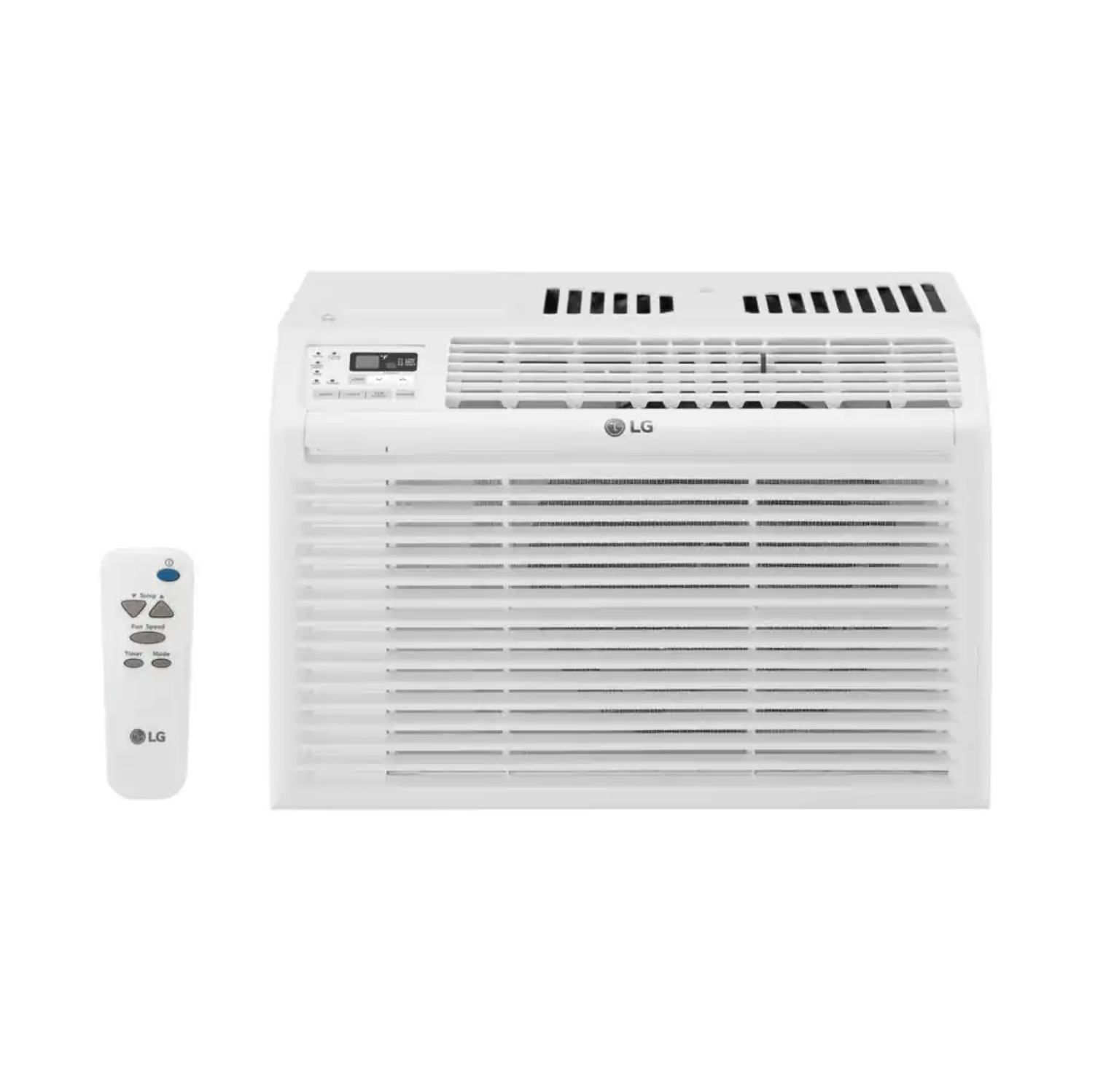 LG Electronics 6.000 BTU 115-Volt Window Air Conditioner LW6017R Cools 250 Sq. Ft. with Remote