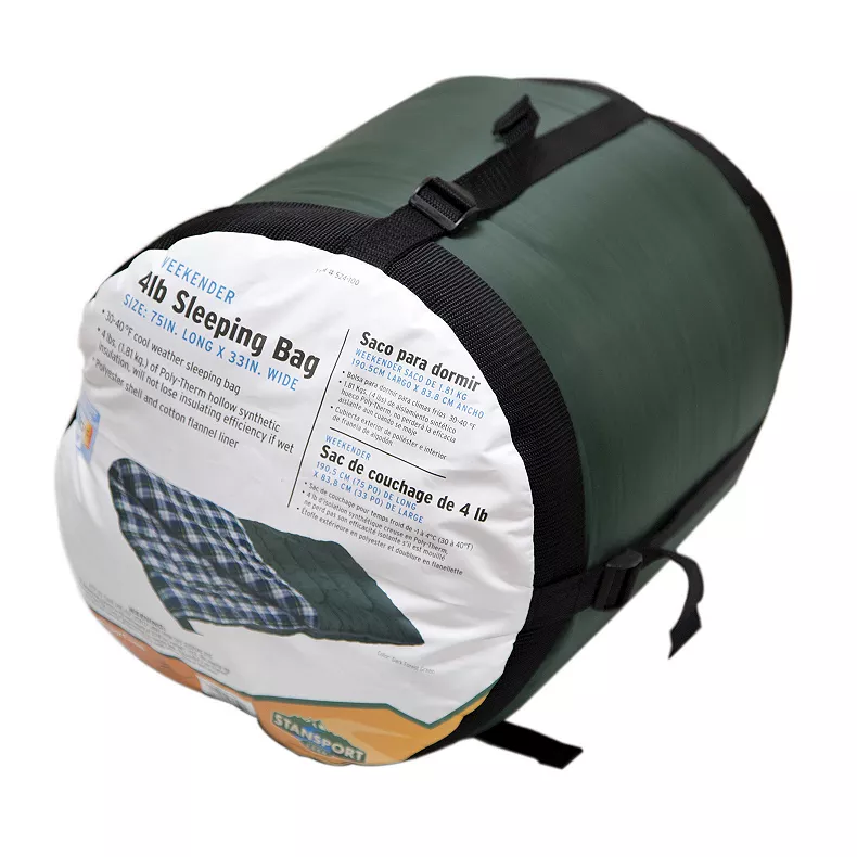 Stansport Weekender Rectangular Sleeping Bag