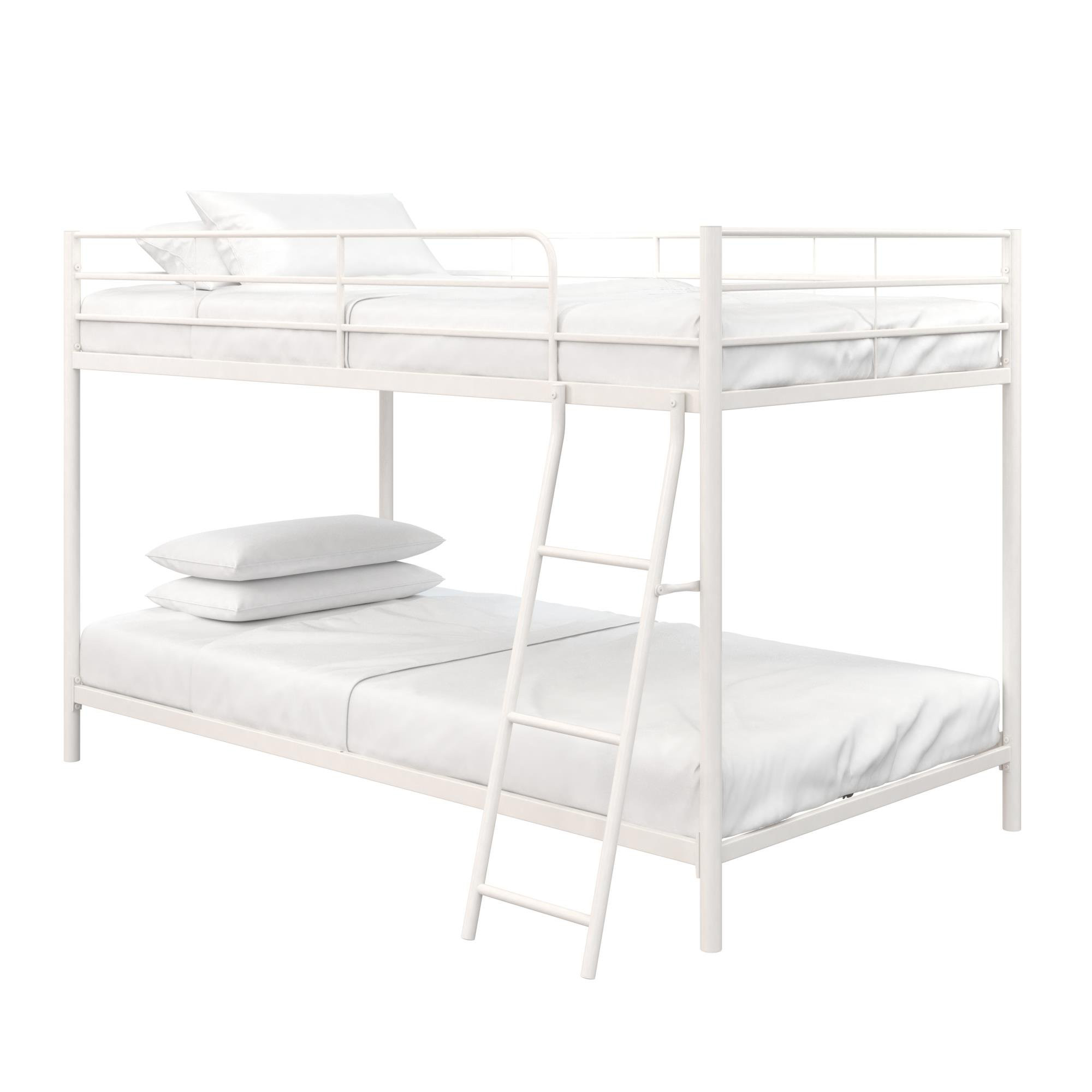 Mainstays Small Space Twin over Twin Junior Bunk Bed. White