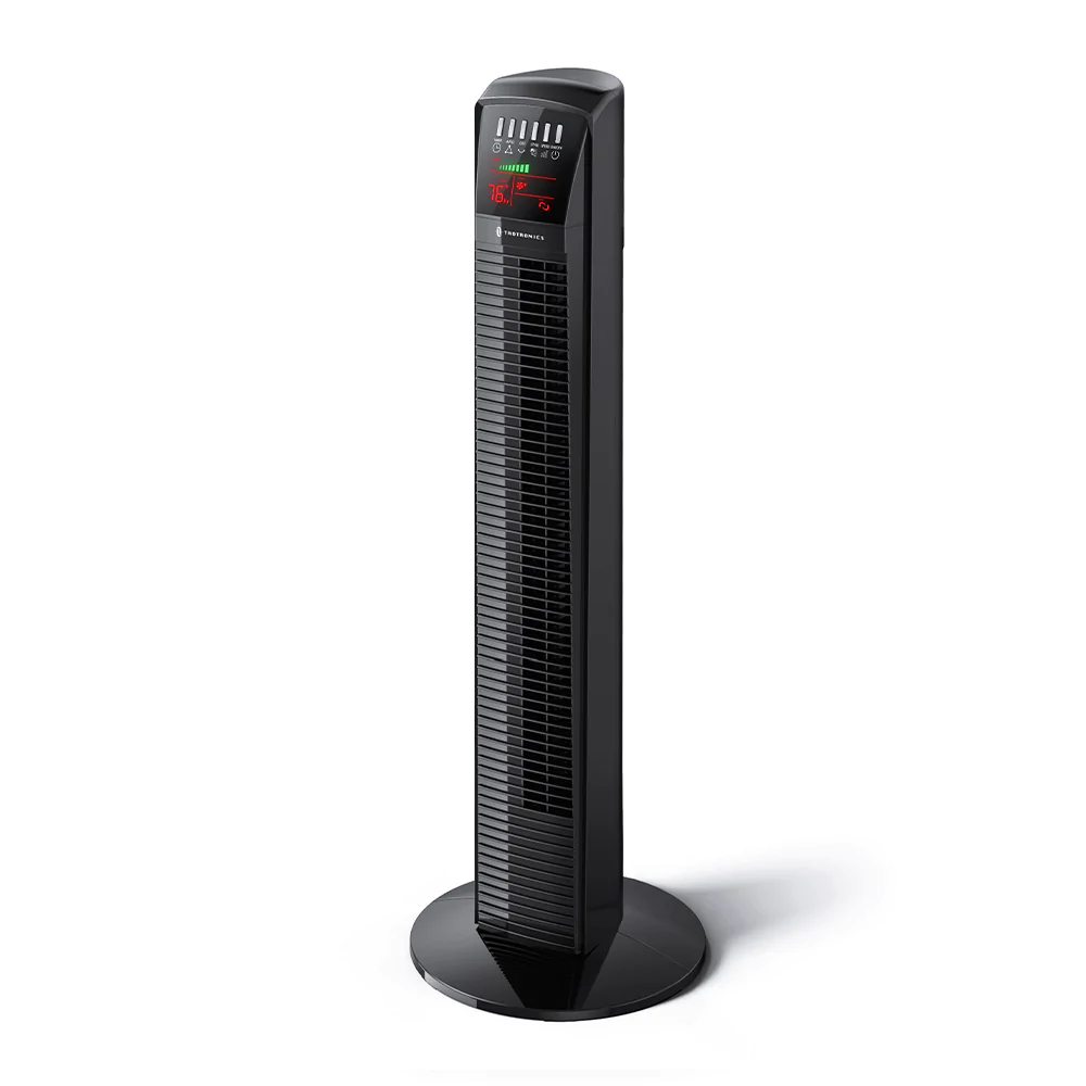 TaoTronics 35″ Tower Fan. 65° Oscillating Cooling Fan with Remote. LED Display. 3 Speeds. 9 Modes