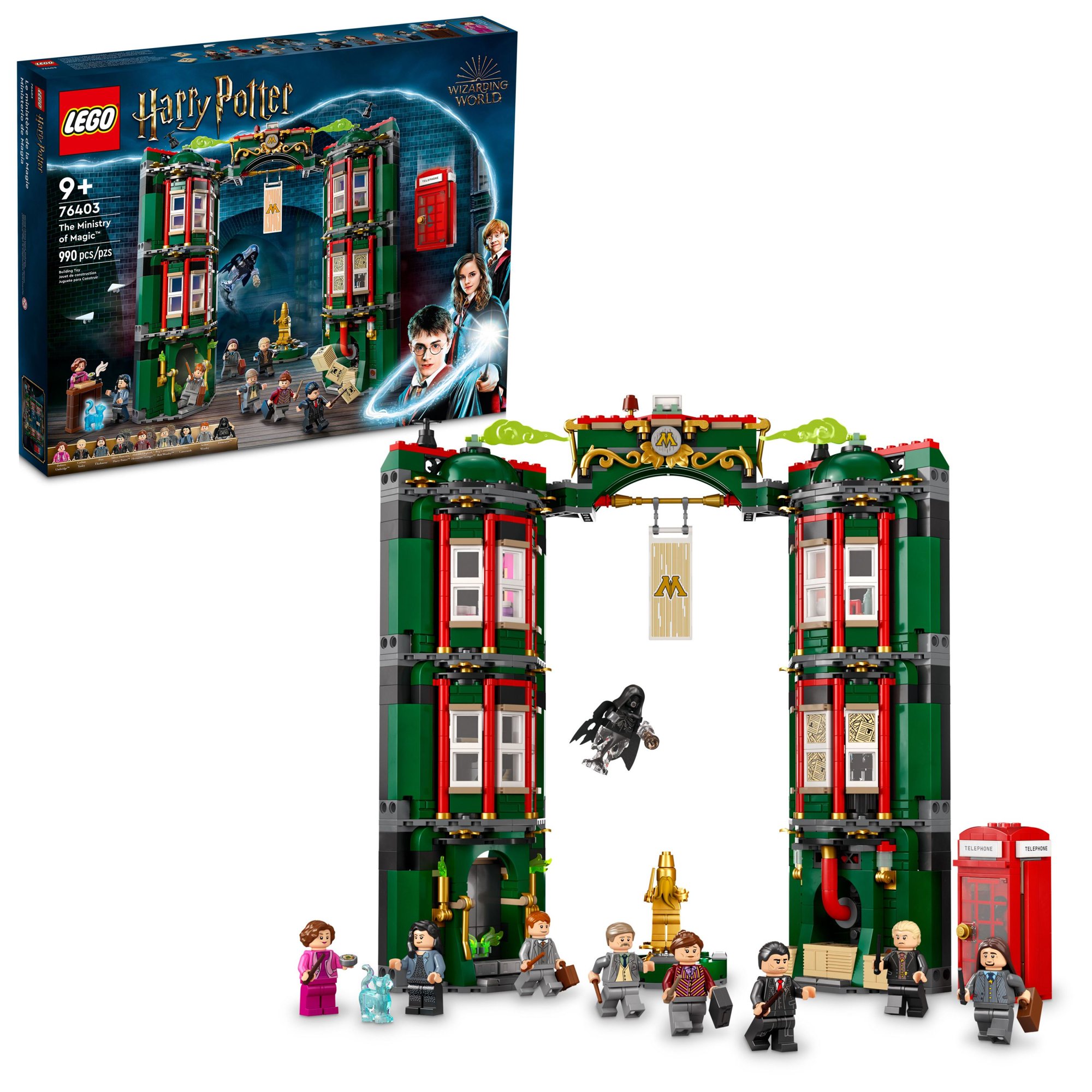 Lego Harry Potter The Ministry of Magic 76403 Building Set (990 Pieces)