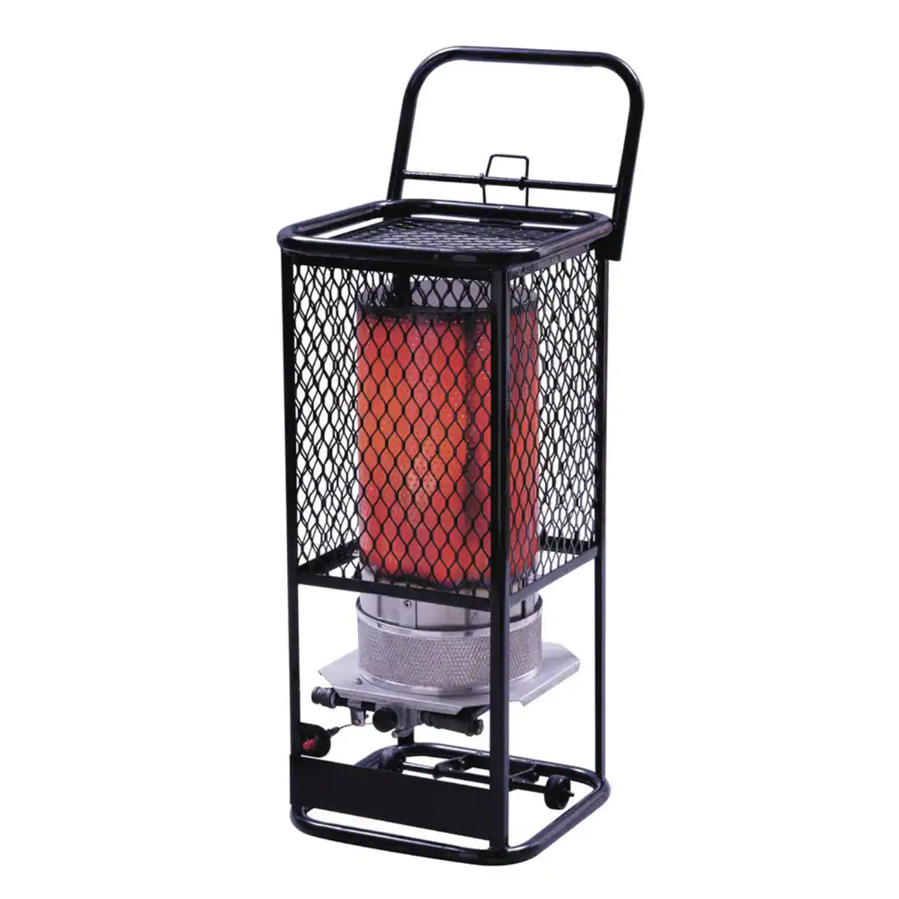 Mr. Heater 125.000 BTU Radiant Portable Propane Space Heater with 10 ft. Hose and Regulator