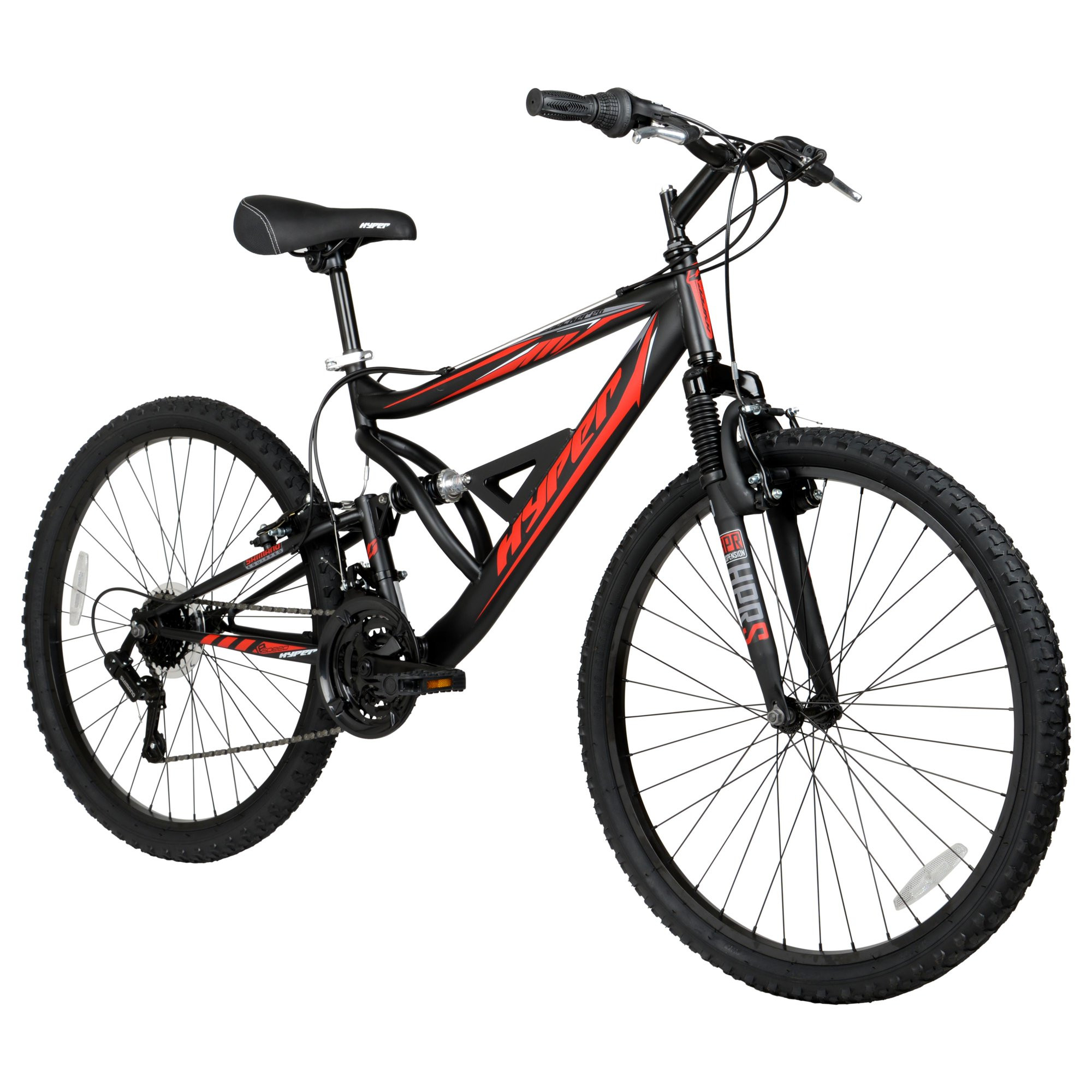 Hyper Bicycle Men-s 26 In. Shocker Mountain Bike. Black