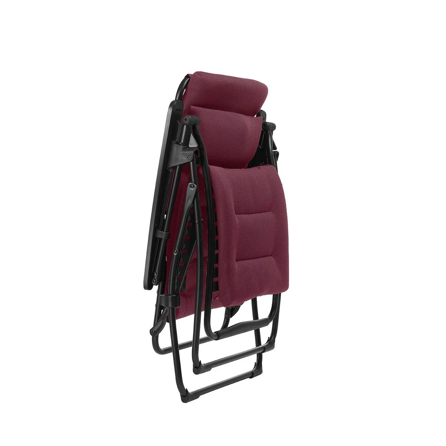 Lafuma Futura Air Comfort Zero Gravity Indoor Outdoor Recliner Chair. Bordeaux