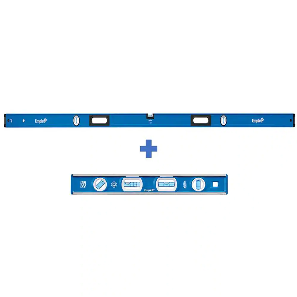 Empire 96 in. Box Level with 12 in. Magnetic Level