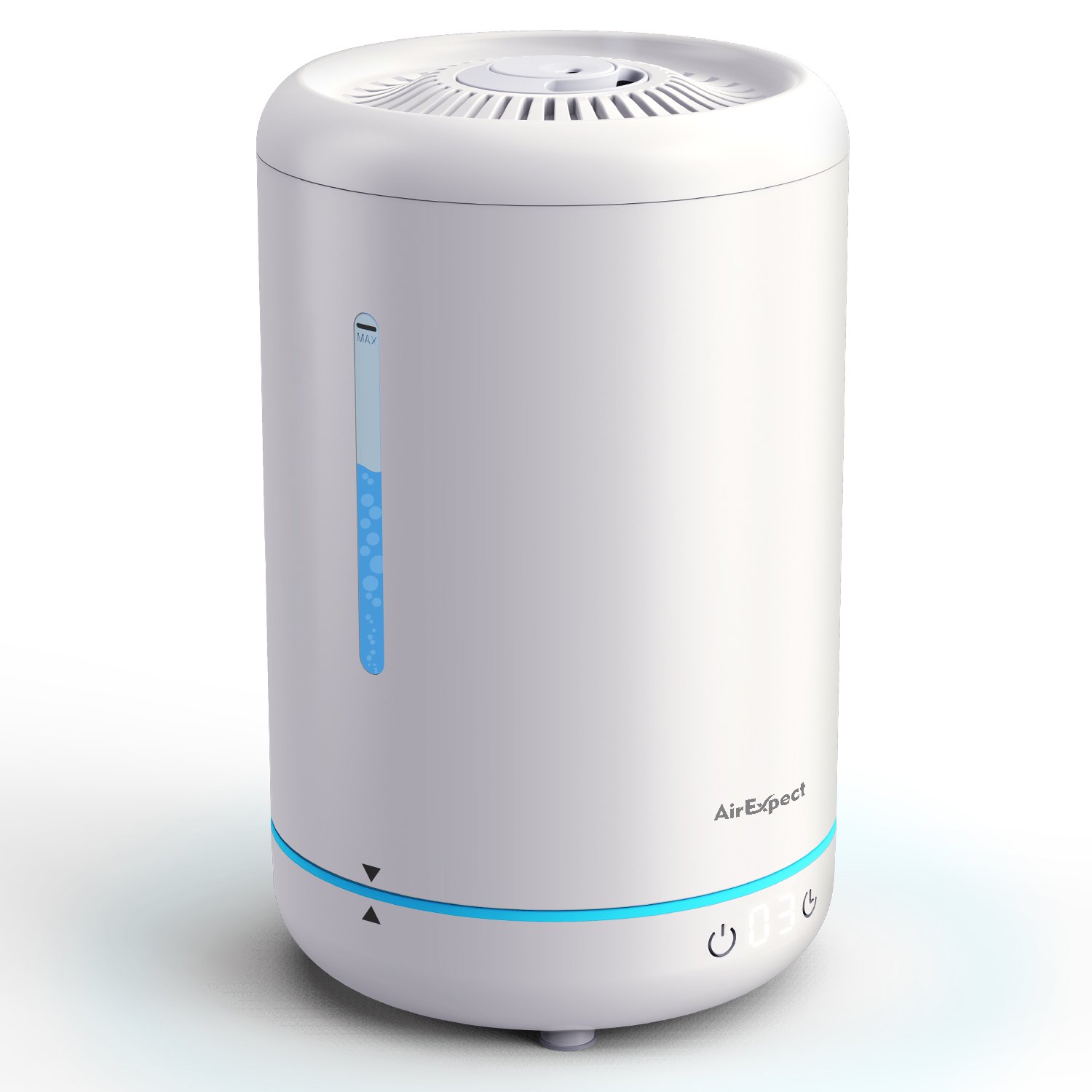 Movsou Ultrasonic Cool Mist Humidifier for Bedroom. Top Fill Humidifiers. 24h Humidifying. 3.5L/0.92Gal