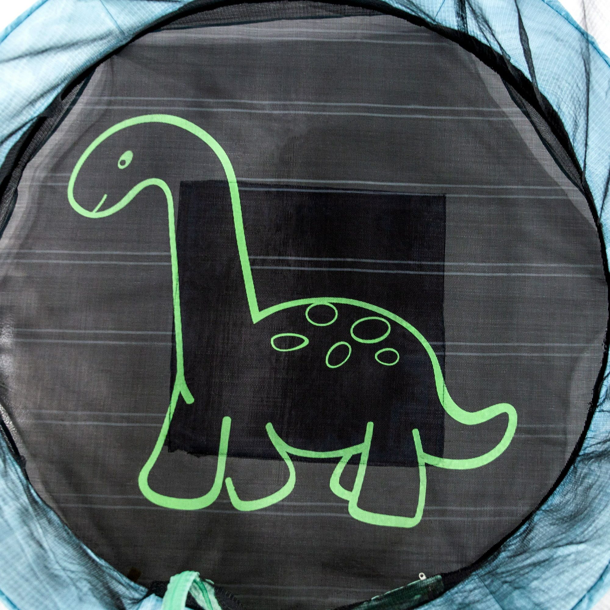 Skywalker Trampolines 55-Inch Bounce-N-Learn Trampoline with Enclosure and Sound. Stomping Dinosaur