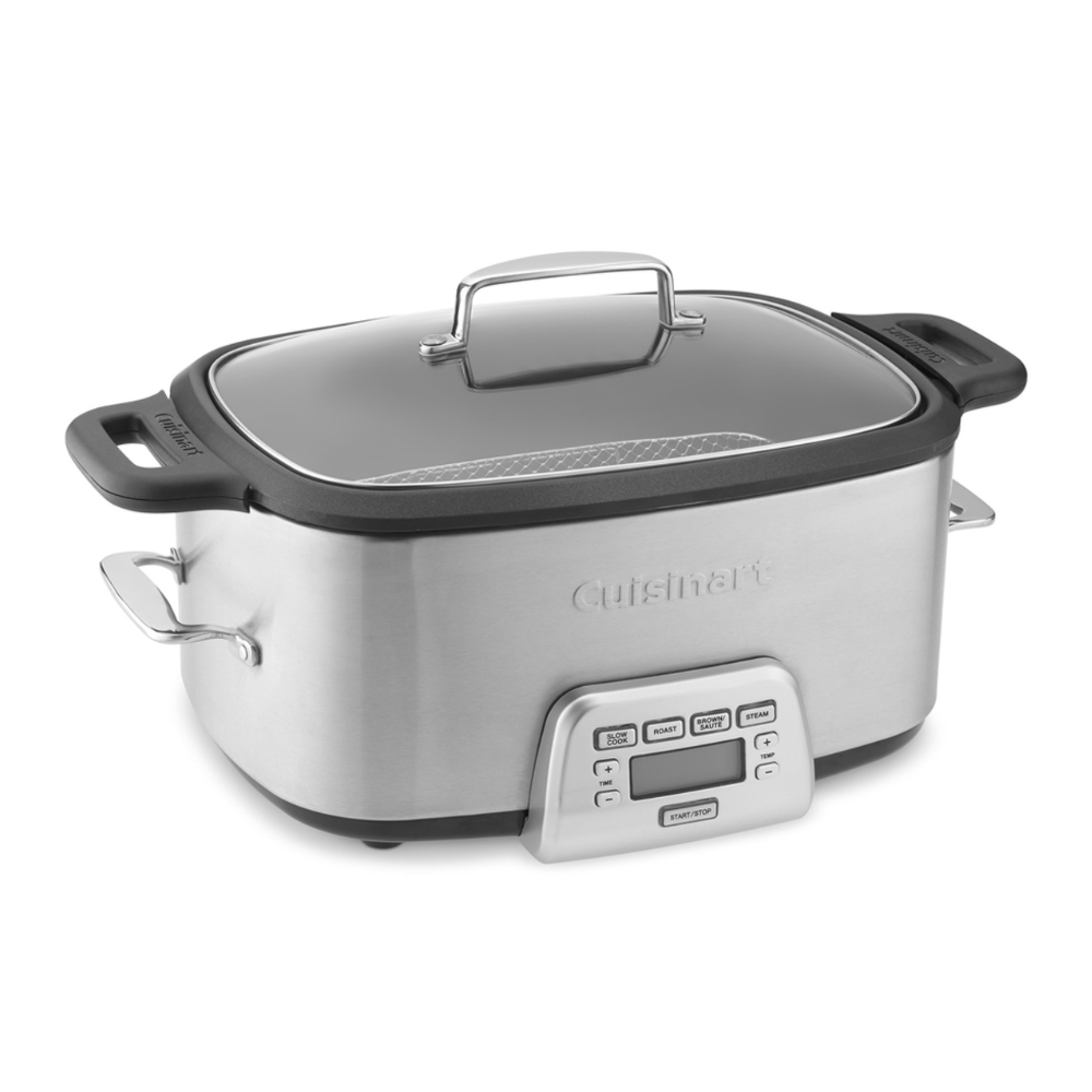 Multi-Cooker. Stainless Steel. 7-Qt.