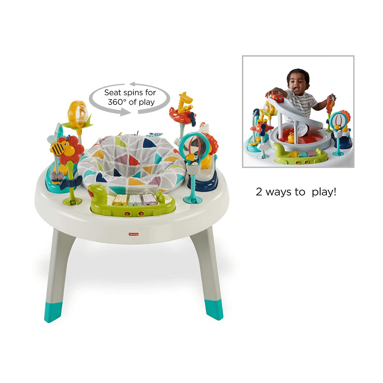 Fisher-Price 2-in-1 Sit-to-stand Activity Center