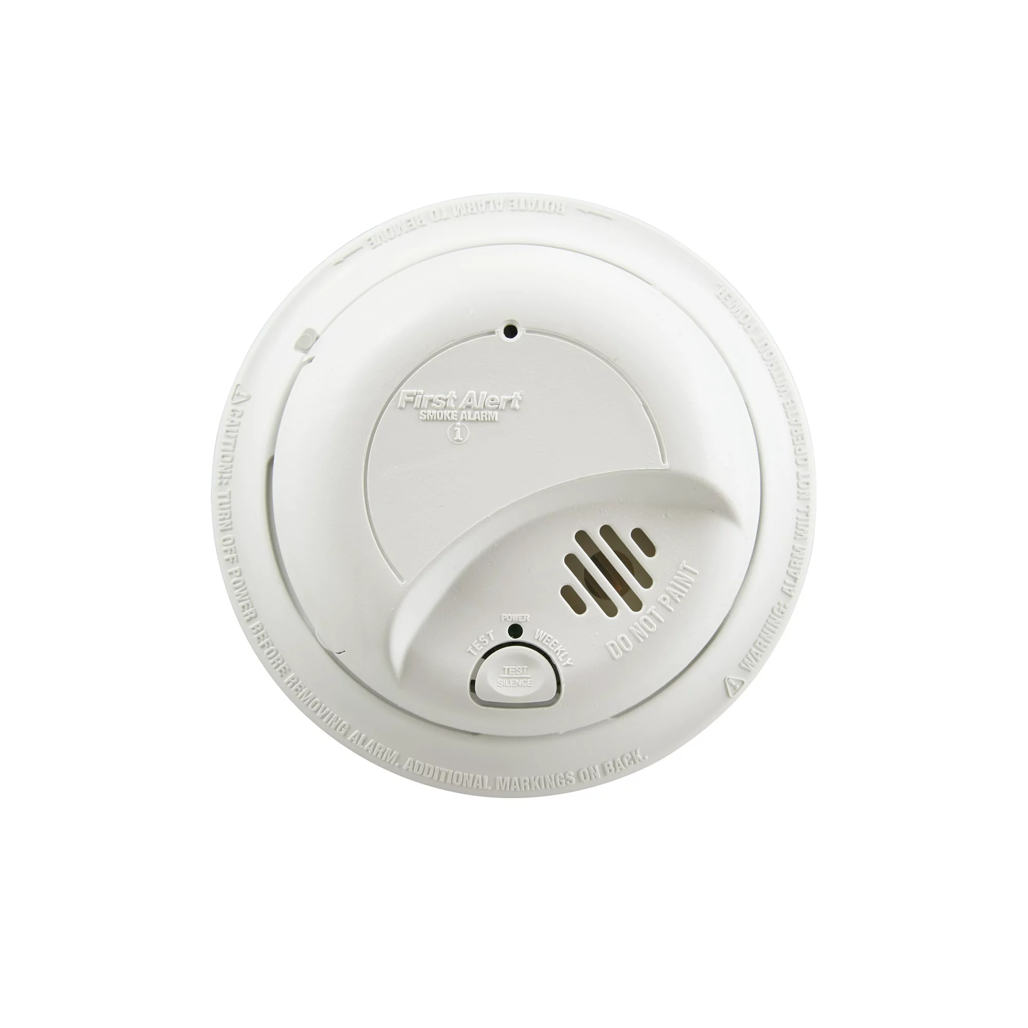 First Alert 9120B6CP Hard Wired Smoke Alarm with Battery Backup. 6 Pack