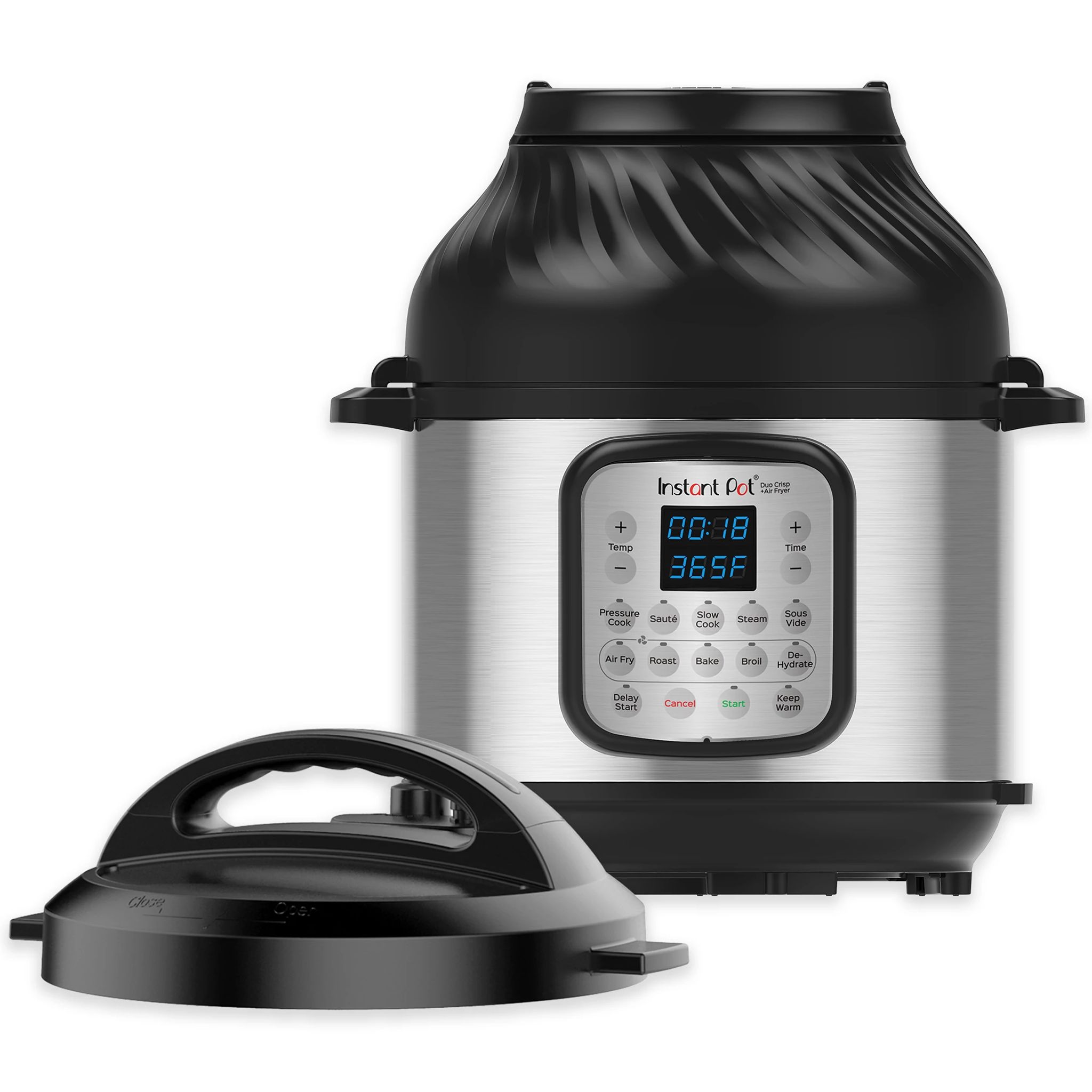 Instant Pot Duo Crisp + Air Fryer 6-quart Multi-Use Pressure Cooker