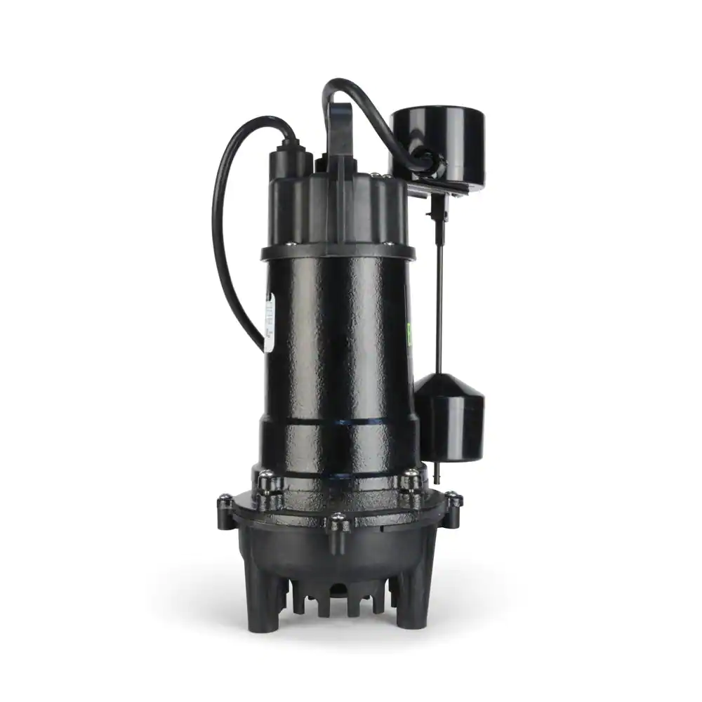 Eco Flo 1/2 HP Cast Iron Submersible Sump Pump With Vertical Switch