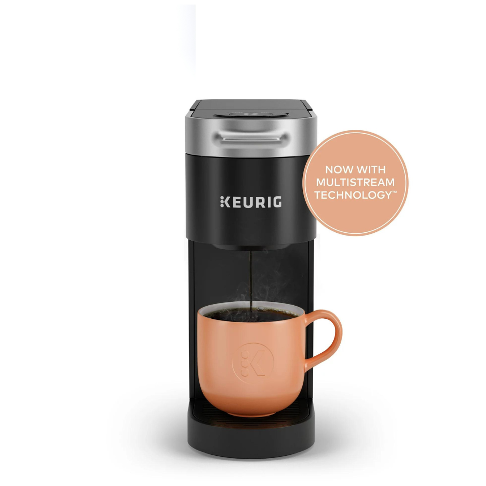 Keurig K- Slim Single Serve K-Cup Pod Coffee Maker. MultiStream Technology. Black