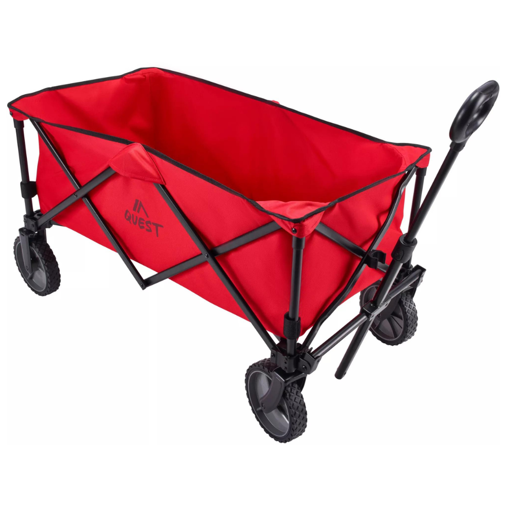 Quest Quad Fold Wagon. Red