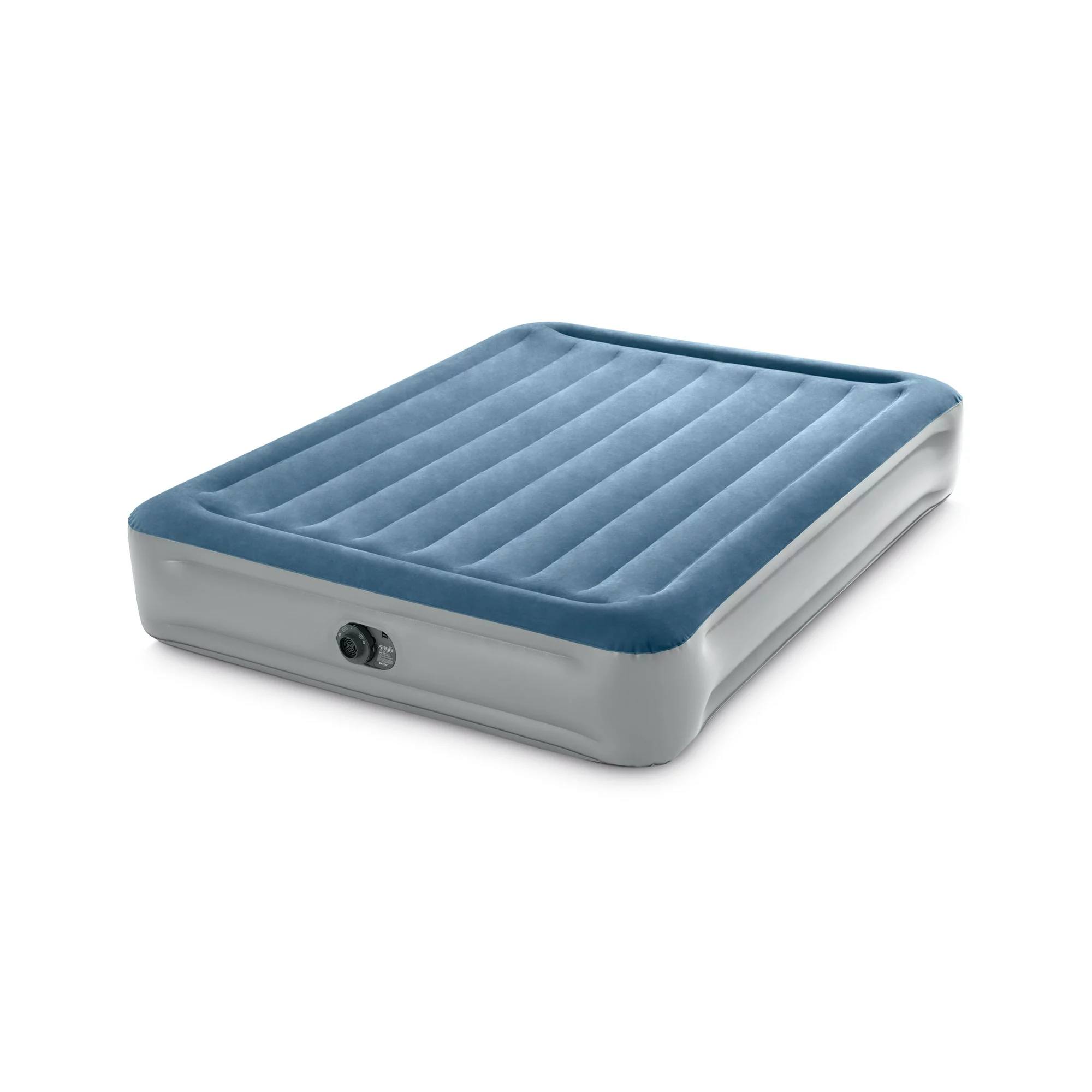 Intex 15″ Essential Rest Dura-Beam Airbed Mattress With Internal Pump Included - Queen