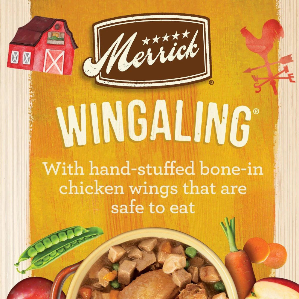 Merrick Grain-Free Wet Dog Food Wingaling. 12.7-Oz Can. Case Of 12