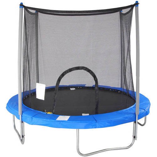Airzone 8′ Trampoline. With Safety Enclosure. Blue