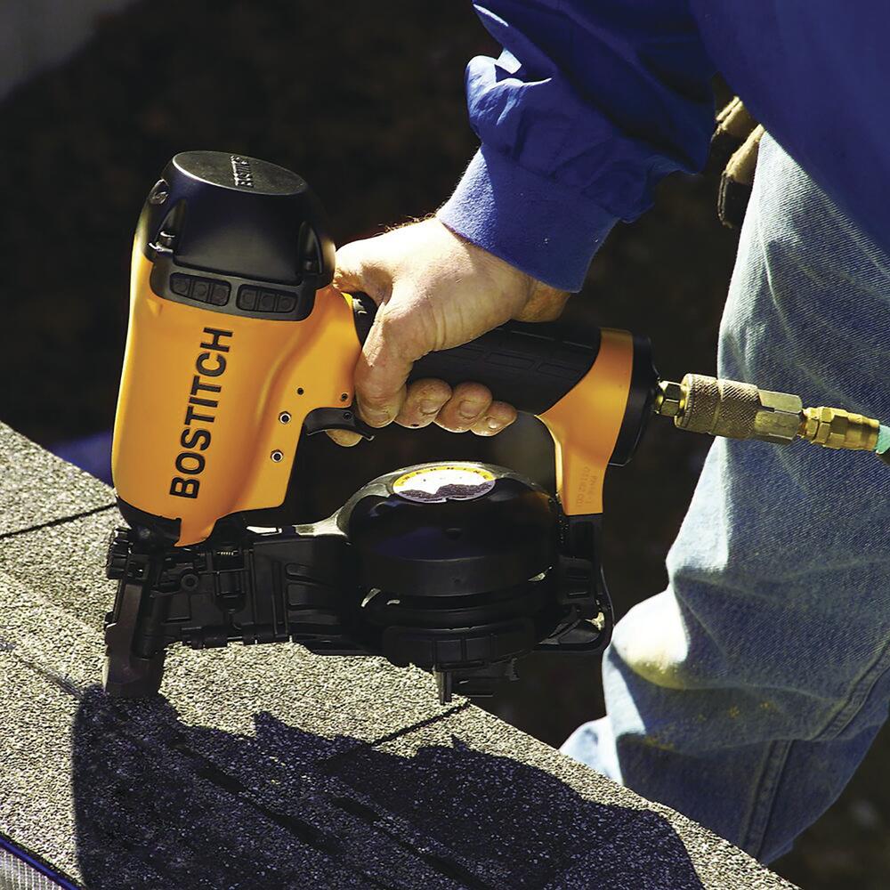 2 Packs - Bostitch 15° Pneumatic Coil Roofing Nailer RN46-1-2