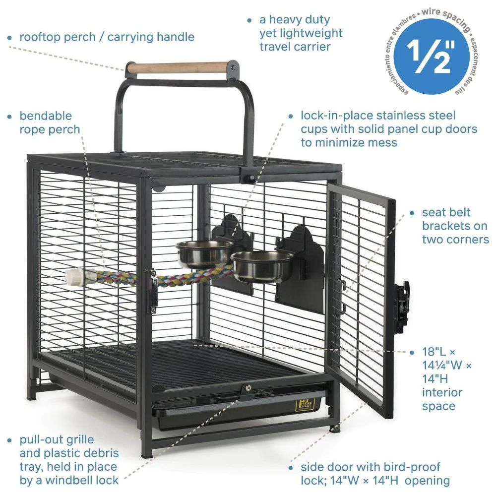 Prevue Pet Products Bird Travel Carrier