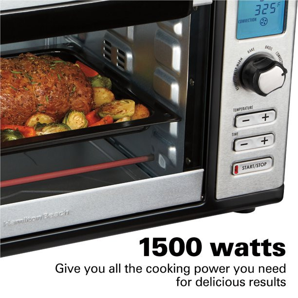 Hamilton Beach 31154 Digital Countertop Oven with Convection and Rotisserie