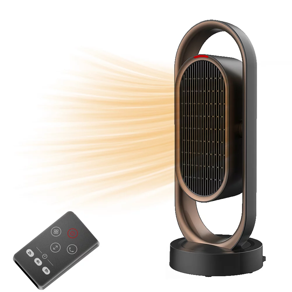Dulce Domi 1500W Oscillating Space Heater. Fast Heating Within 2s with PTC Heating Tech